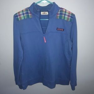 Vineyard vines pastel plaid shep shirt